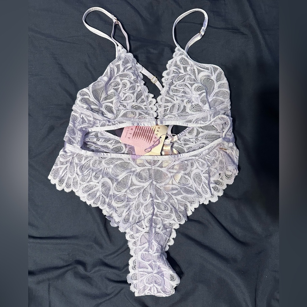 Savage X Fenty Lace Teddy